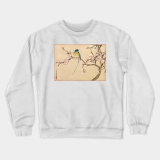 Bird with Plum Blossoms by Zhang Ruoai Crewneck Sweatshirt